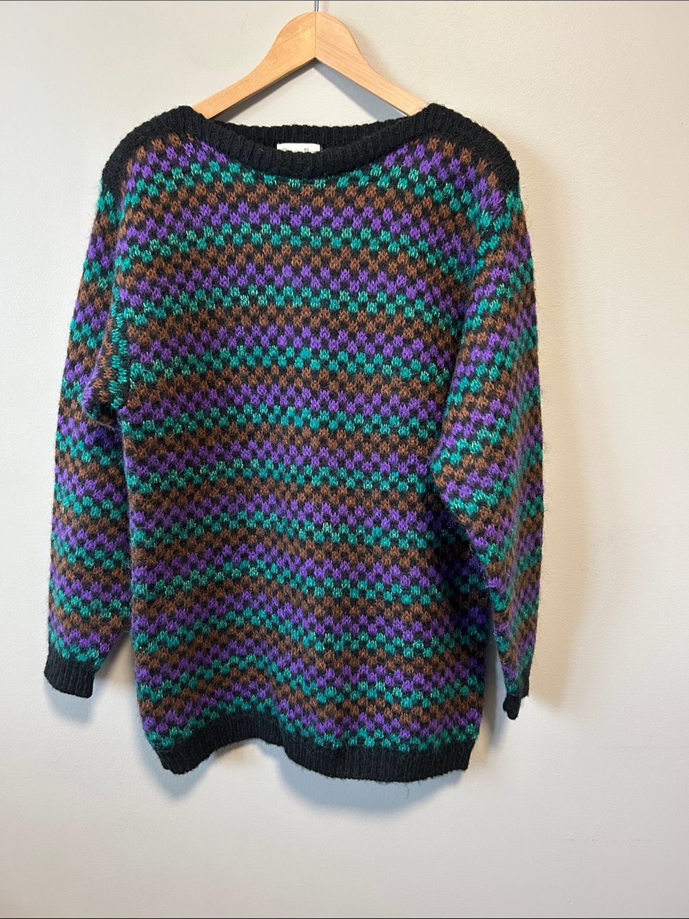 Vintage Christian Dior Tunic Wool Blend Sweater